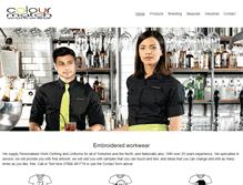 Tablet Screenshot of colourmatchuk.com